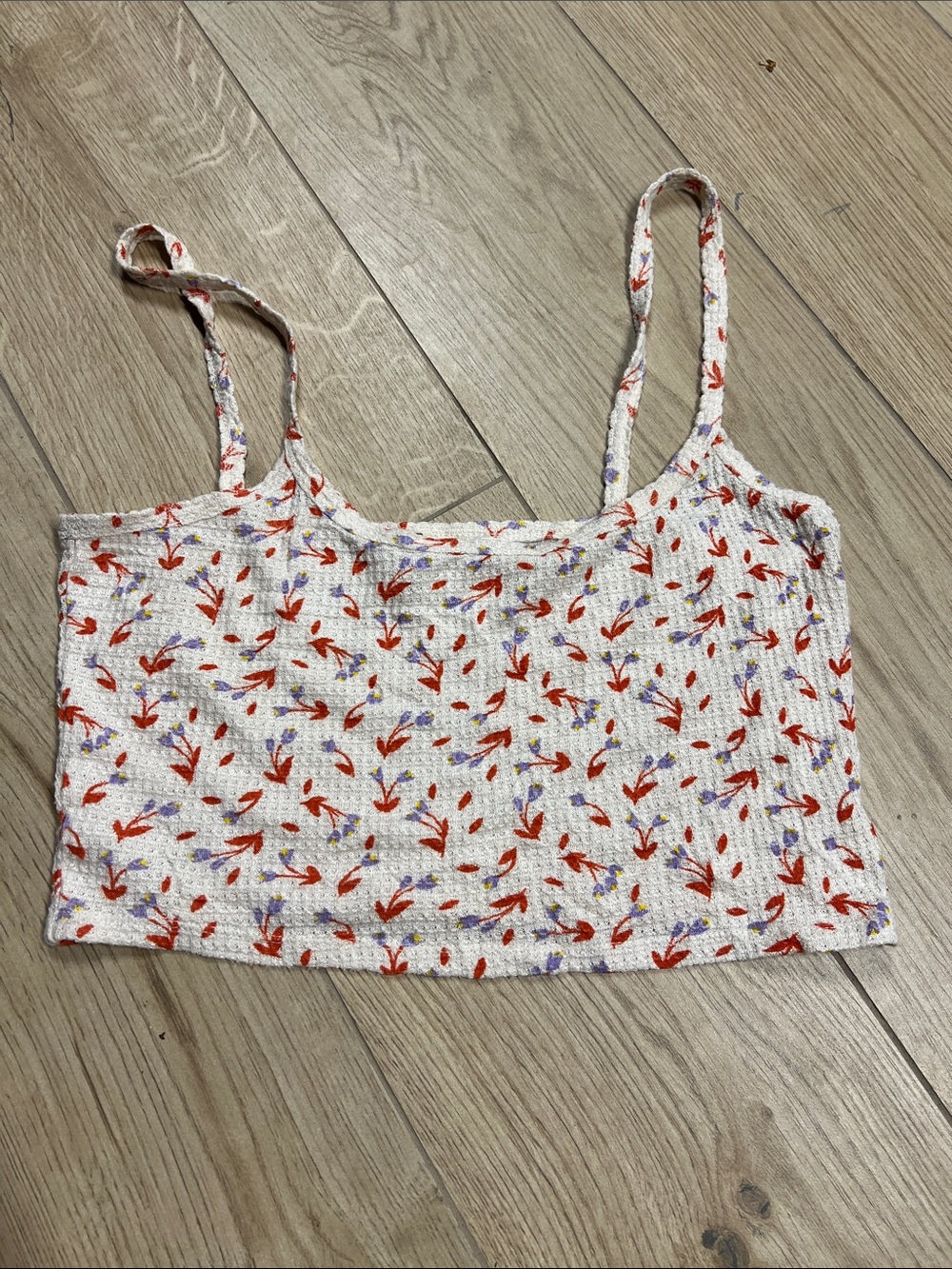 Free People "One of the Girls" (or "Alix") cropped camisole tank top